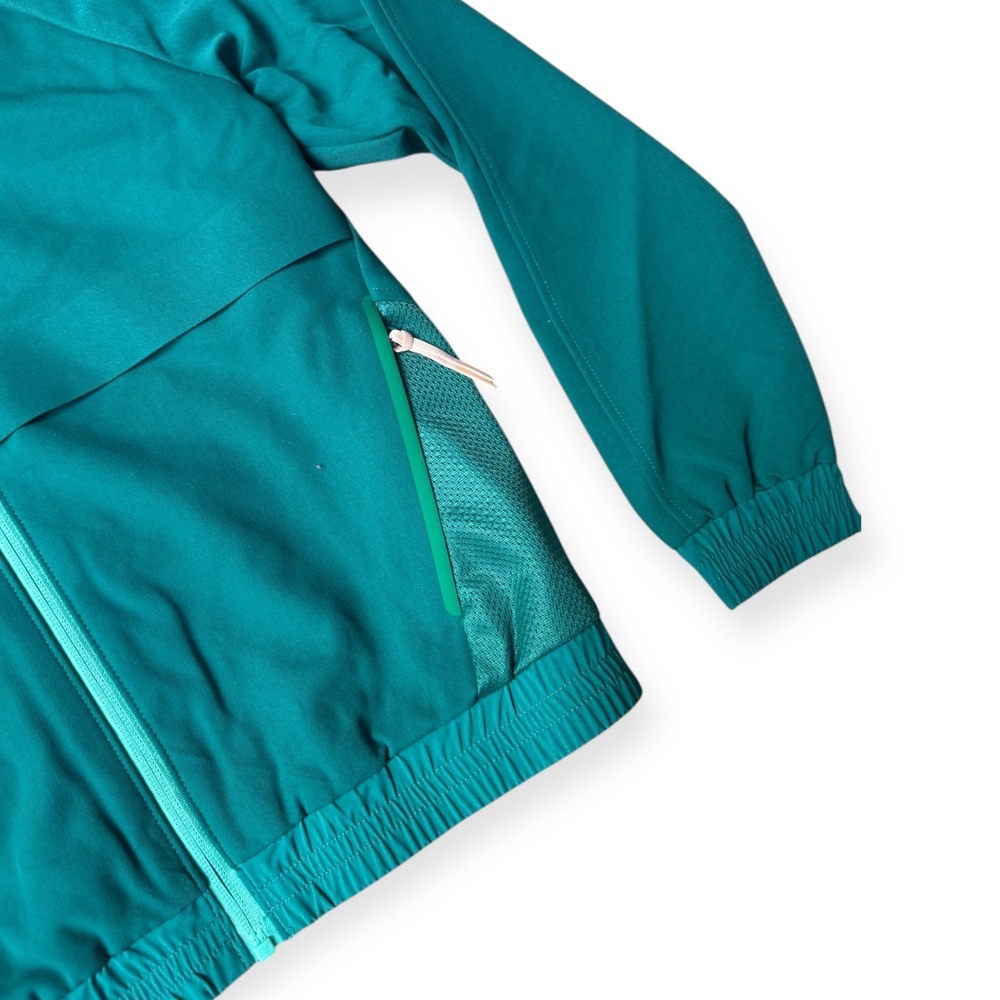 Figs Teal Technical Collection Track Jacket Full … - image 2